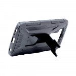 Wholesale LG V10 Armor Holster Combo Belt Clip Case (Black)
